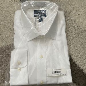 NWT button down white shirt